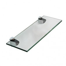 Étagère en verre 30 x 10 cm + support salle de bains étagère Miroir étagère étagère Console - B075V5P9KR